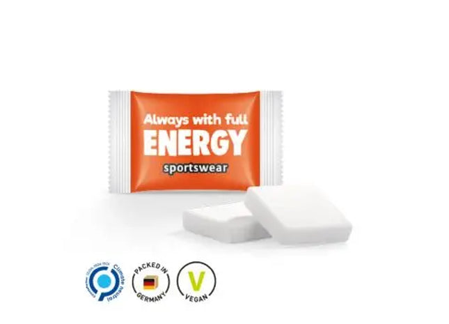 Quadratischer Traubenzucker mit Vitamin C – Energieboost für unterwegs, schnell und effektiv TK Gruppe® Grosshandel 