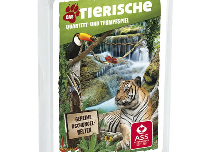 Quartett 'Geheime Dschungel-Welten' im Etui - Erkunde die verborgenen Schätze des Dschungels TK Gruppe® Grosshandel 