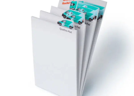 Quattro-Pad: Multifunktionales 4-in-1 Notizblock-Set für maximale Effizienz TK Gruppe® Grosshandel 