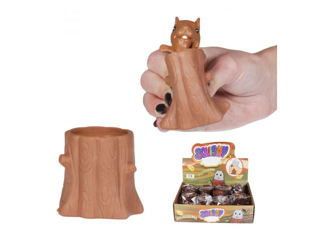 Quetsch-Eichhörnchen im Baum, 6 cm TK Gruppe® Grosshandel 