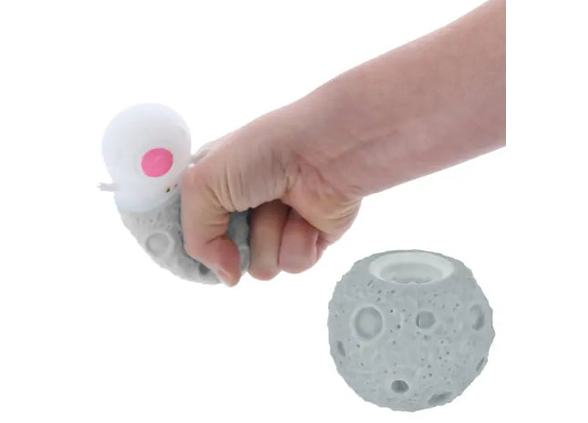 Quetschfigur POP, Astronaut, ca. 6x5 cm, stresslinderndes Spielzeug, langlebig, Weltraumdesign TK Gruppe® Grosshandel 