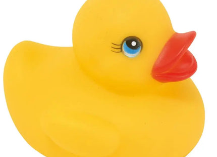 Quietsche-Ente BABETT in fröhlichem Gelb – Perfektes Badespielzeug für Kinder TK Gruppe® Grosshandel 