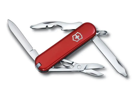 RAMBLER Schweizer Taschenmesser: Rot, Kompakt, Vielseitig für Alltag und Abenteuer TK Gruppe® Grosshandel 