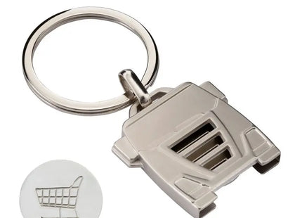 RE98-DELIVERY Schlüsselanhänger in Silber – Modern & Elegant TK Gruppe® Grosshandel 