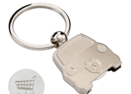 RE98-DRIVE IN Schlüsselanhänger in Silber – Stilvoll & Praktisch TK Gruppe® Grosshandel 