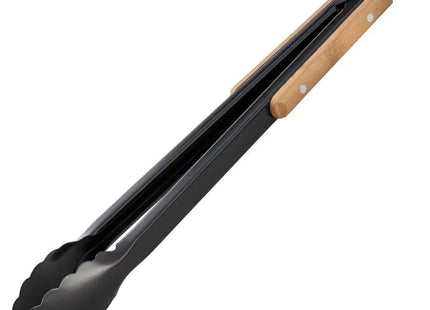 RE98-MANISA Premium Grillzange - Zweifarbig Schwarz & Braun TK Gruppe® Grosshandel 