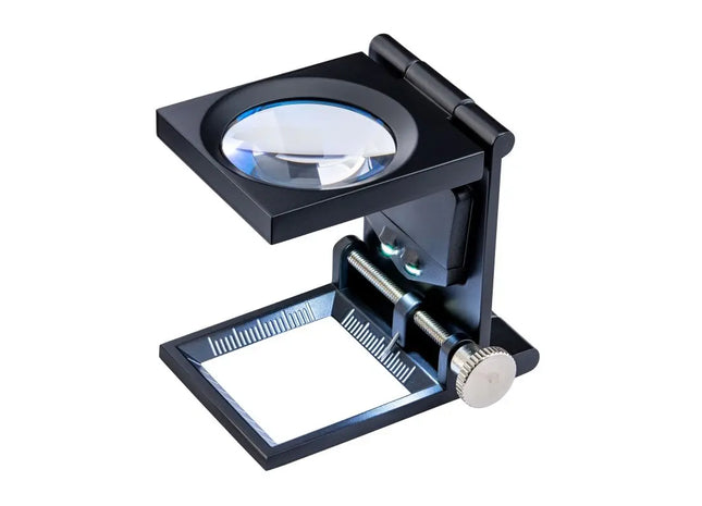 RE98-NAPLES LIGHT Fadenzähler mit Beleuchtung in Schwarz – Präzise & Hell TK Gruppe® Grosshandel 