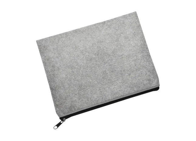 RE98-RUDERSDALE Reißverschlusstasche in Hellgrau - Praktisch, 100 Zeichen TK Gruppe® Grosshandel 