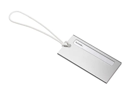 RE98-SEVILLA Kofferanhänger in Silber – Schickes Identifikationsetikett TK Gruppe® Grosshandel 