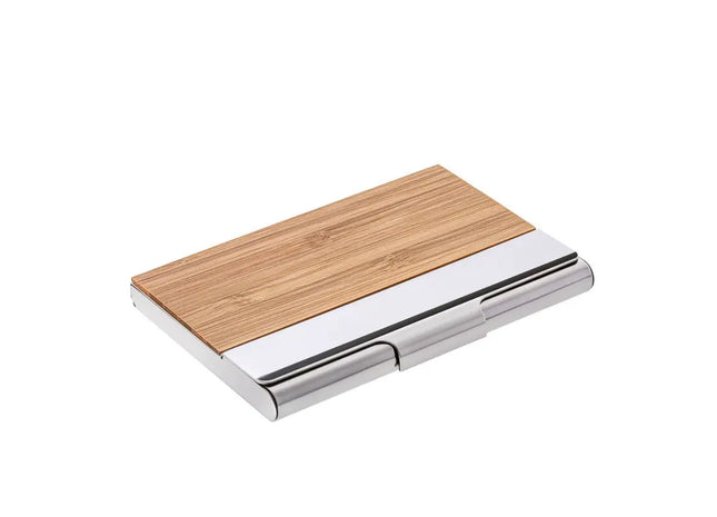 RE98-SPOKANE Kartenbox in Chrom - Eleganz & Schutz für Karten TK Gruppe® Grosshandel 