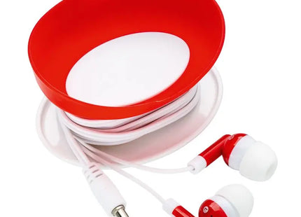 REEVES-BANGOR Kopfhörer - Rot-Weißes Design TK Gruppe® Grosshandel 