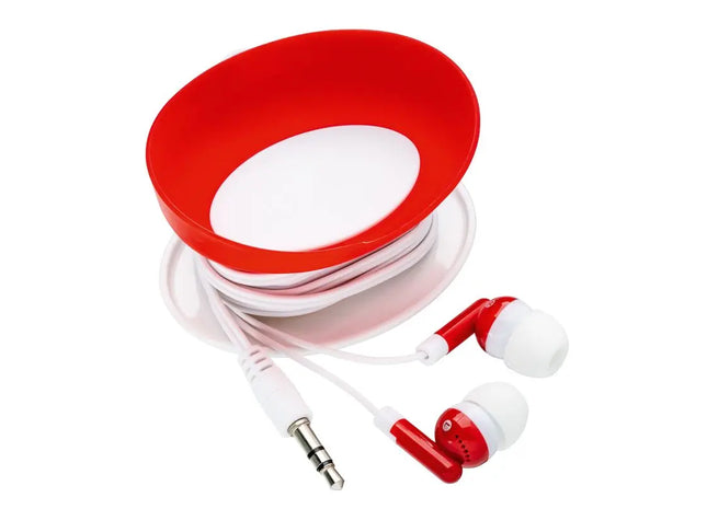 REEVES-BANGOR Kopfhörer - Rot-Weißes Design TK Gruppe® Grosshandel 