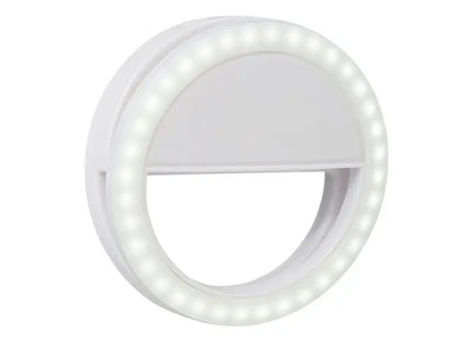 REEVES-CALAFATE Ringlicht, Weiß, Ideal für Fotografie & Streaming TK Gruppe® Grosshandel 