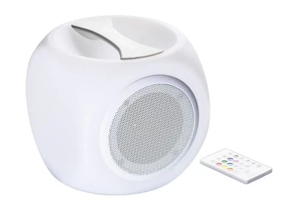 REEVES-MALBORK Bluetooth Speaker mit Licht - Weiß TK Gruppe® Grosshandel 