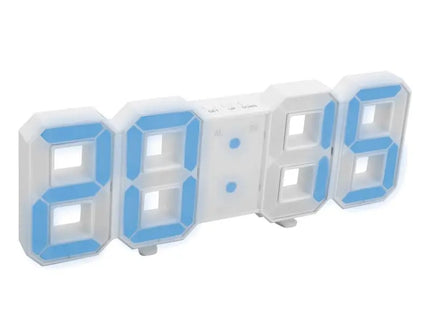 REFLECTS-GHOST LED-Digitaluhr in Weiß - Modern & Präzise TK Gruppe® Grosshandel 