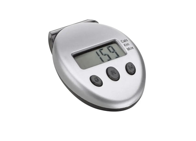 REFLECTS-PANAMA Pedometer in Elegantem Silber - Aktivitätsmonitor TK Gruppe® Grosshandel 
