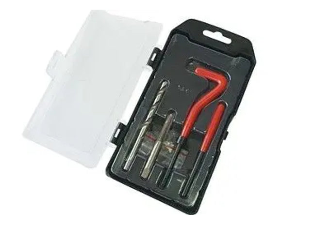 REPARTURSATZ FUR GEWINDE: Hochwertiger Gewindereparatursatz - Professionelles Set zur Wiederherstellung beschädigter Gewinde an Schrauben und Bolzen TK Gruppe® Grosshandel 