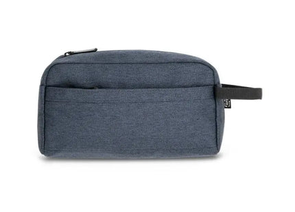 REPURPOSE BAG Kulturbeutel aus 100% rPET 600D in Blau, 100 Zeichen TK Gruppe® Grosshandel 