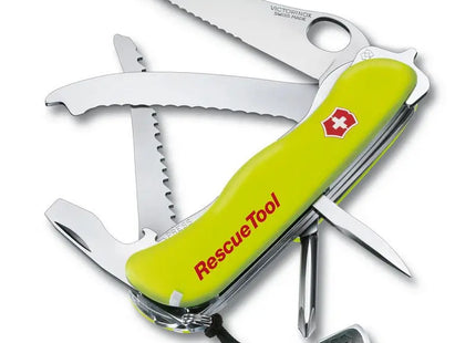 RESCUE TOOL MW: Nachtleuchtend Gelb, Multifunktional, Robust für Notfälle und Rettungseinsätze TK Gruppe® Grosshandel 