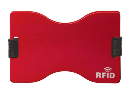 RFID Kartenhalter in leuchtendem Rot: Stilvoll & Sicher TK Gruppe® Grosshandel 