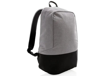 RFID Schutz Anti-Diebstahl-Rucksack, PVC-frei – Grau-Schwarz, Sicher und Umweltfreundlich TK Gruppe® Grosshandel 