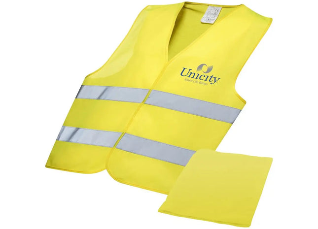 RFX™ Watch-out Profi-Sicherheitsweste in Beutel – Neongelb TK Gruppe® Grosshandel 