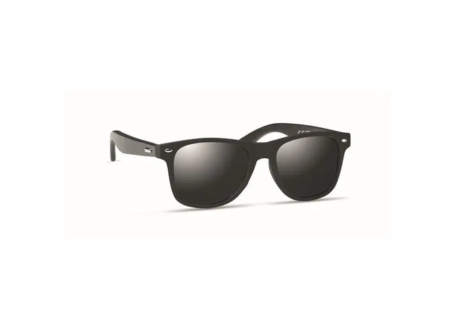 RHODOS Bambus-Sonnenbrille in Schwarz, Ökologische UV-Schutzbrille TK Gruppe® Grosshandel 