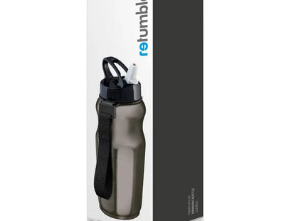 RIYAN Sportflasche in Anthrazit-Dunkelgrau, 750 ml, Elegant & Robust TK Gruppe® Grosshandel 