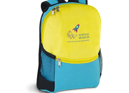 ROCKET Kinderrucksack aus 600D - Hellblau, Robuster Rucksack für Kinder TK Gruppe® Grosshandel 