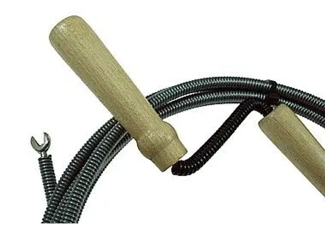 ROHRREINIGUNGSWELLE : TurboFlow Rohrreinigungs-Spirale - Profi-Werkzeug für schnelle Beseitigung von Abflussverstopfungen TK Gruppe® Grosshandel 