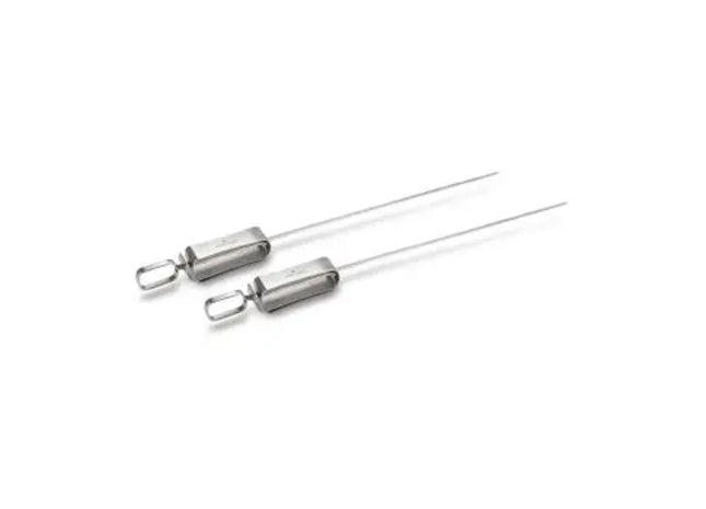 ROMINOX 2er Set Grillspieß Furnum, Hochwertige Edelstahlspieße für Grill und BBQ TK Gruppe® Grosshandel 