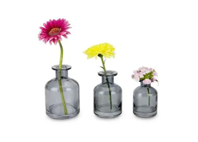 ROMINOX 3er Set stilvolle Flora-Vasen - Vielseitig & dekorativ, 100 Zeichen TK Gruppe® Grosshandel 