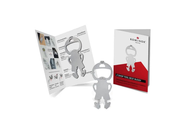 ROMINOX Best Buddy Multitool - 11 Funktionen für Alltag & Werkstatt TK Gruppe® Grosshandel 