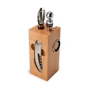 ROMINOX Buchenholz Weinaccessoire-Set - Praktisch und Ästhetisch TK Gruppe® Grosshandel 