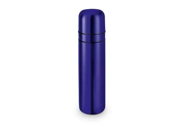 ROMINOX Cup in Cup Doppeldeckel-Isolierkanne, Vielseitig, 750 ml - Blau TK Gruppe® Grosshandel 