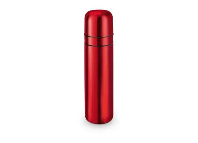 ROMINOX Cup in Cup Isolierkanne mit Dual-Deckel Funktion, 750 ml - Rot TK Gruppe® Grosshandel 