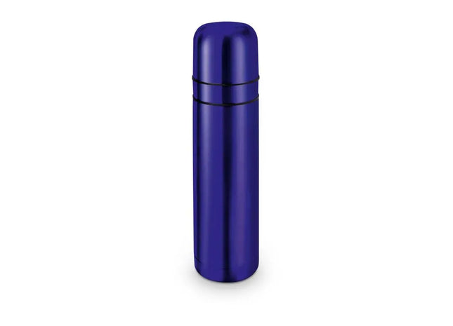 ROMINOX Cup in Cup Isolierkanne, 500 ml mit 2 Deckeln - Blau TK Gruppe® Grosshandel 