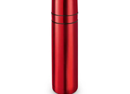 ROMINOX Cup in Cup Isolierkanne, 500 ml, Dual-Deckel - Leuchtend Rot TK Gruppe® Grosshandel 