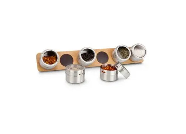 ROMINOX Gewürz-Magnetboard Gustus - Praktisches Küchenorganizer-Set TK Gruppe® Grosshandel 