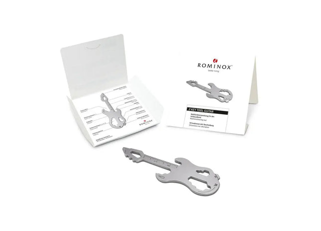 ROMINOX Gitarren Key Tool - 19 Funktionen Multitool für Musiker TK Gruppe® Grosshandel 