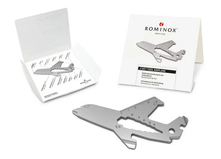 ROMINOX Key Tool Airplane mit 18 Funktionen – Ihr täglicher Flugbegleiter TK Gruppe® Grosshandel 