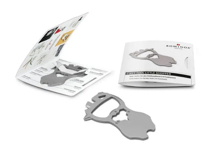 ROMINOX Key Tool: Ein handliches Multifunktionswerkzeug Little Shopper mit 14 nützlichen Funktionen TK Gruppe® Grosshandel 