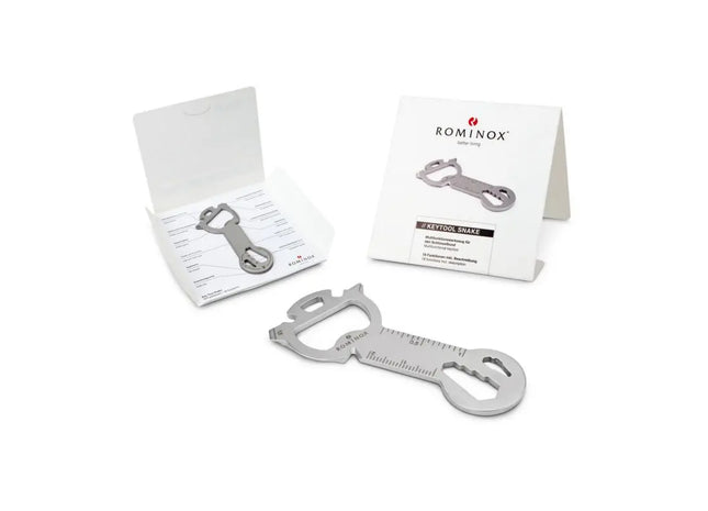 ROMINOX Key Tool: Ein praktisches Multifunktionswerkzeug Snake mit 18 nützlichen Funktionen TK Gruppe® Grosshandel 