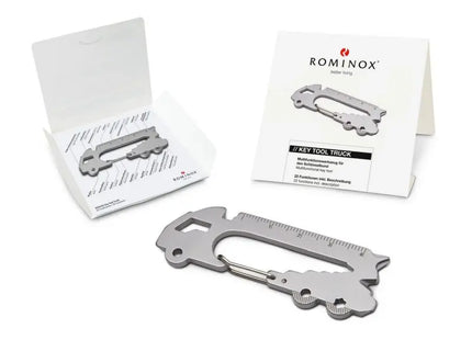 ROMINOX Key Tool: Multifunktionswerkzeug Truck mit 22 Funktionen - Praktisch und vielseitig für unterwegs TK Gruppe® Grosshandel 