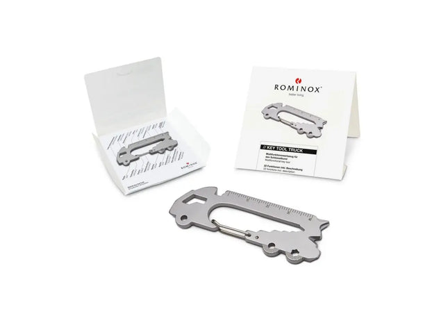 ROMINOX Key Tool: Multifunktionswerkzeug Truck mit 22 Funktionen - Praktisch und vielseitig für unterwegs TK Gruppe® Grosshandel 
