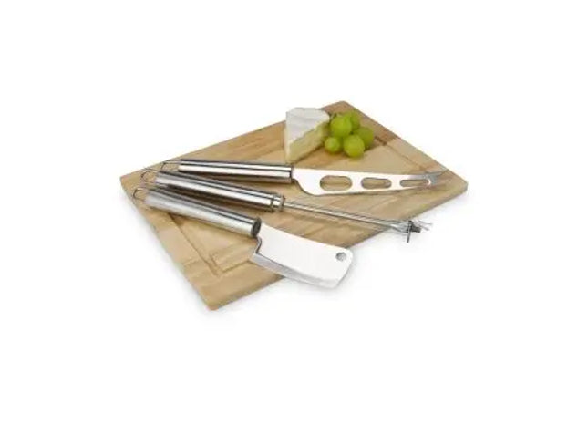 ROMINOX Legno Käse-Set - Holzdesign für stilvolle Präsentationen TK Gruppe® Grosshandel 