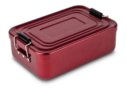 ROMINOX Lunchbox Quadra Rot Robuste und stilvolle Frischhaltebox für Mahlzeiten unterwegs TK Gruppe® Grosshandel 