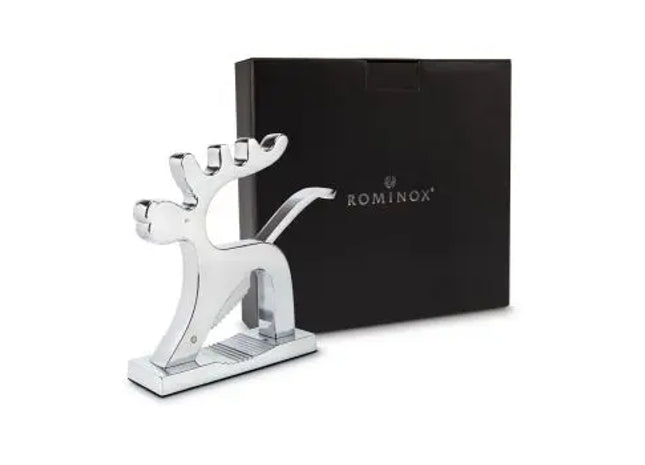 ROMINOX Nussknacker Rentier - Originelles Design, robustes Knackwerkzeug TK Gruppe® Grosshandel 
