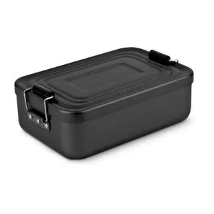 ROMINOX Quadra Lunchbox in Elegantem Mattschwarz – Robust und Stilvoll TK Gruppe® Grosshandel 