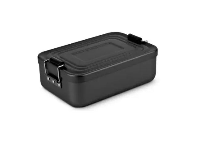 ROMINOX Quadra Lunchbox in Elegantem Mattschwarz – Robust und Stilvoll TK Gruppe® Grosshandel 